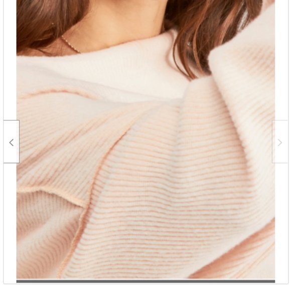 FREE PEOPLE Women's Off-the-Shoulder Knit Sweater - Picture 7 of 7